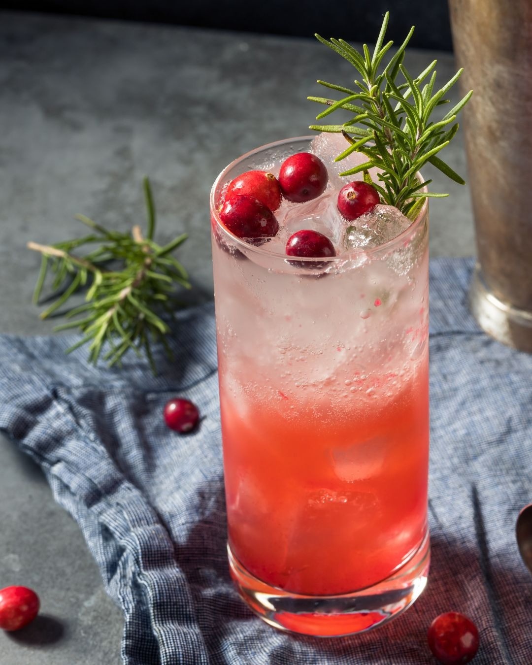 cranberry spritz cocktail