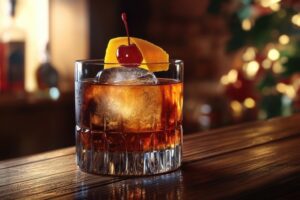 old fashioned signature drink