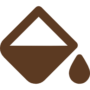 Liquid drop icon
