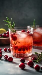 bourbon cranberry spritz