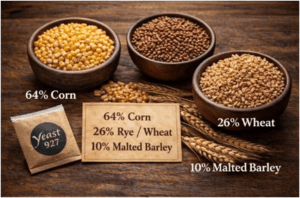 Ingredients of JET Bourbon 
